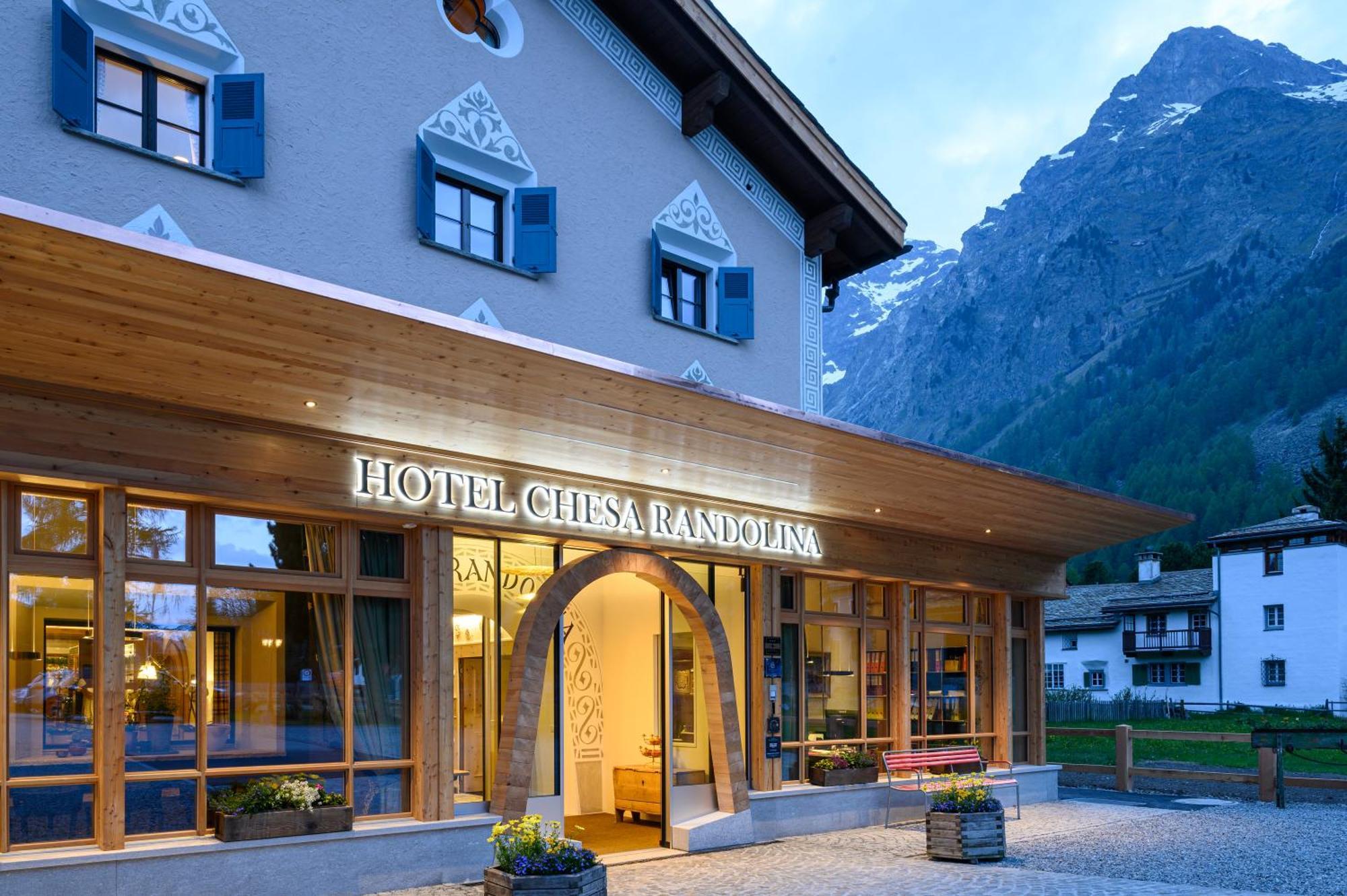 Hotel Chesa Randolina Sils Maria Esterno foto