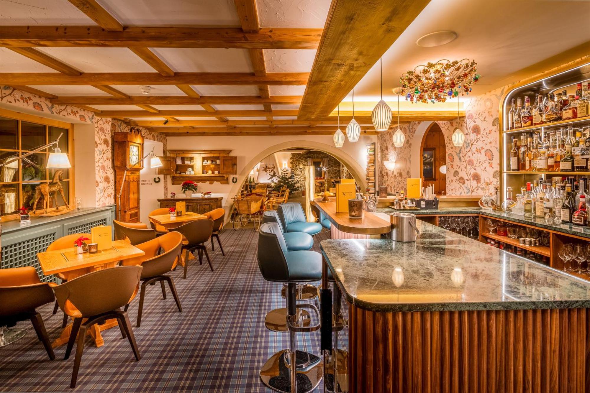 Hotel Chesa Randolina Sils Maria Esterno foto